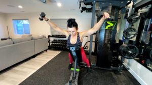 Dumbbell Y Raise
