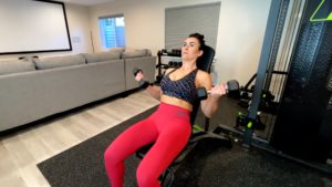 Incline Dumbbell Curl