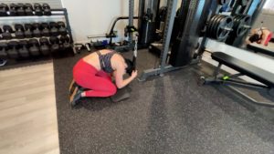 Cable Crunch Kneeling