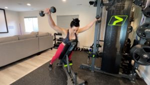 Dumbbell Y Raise