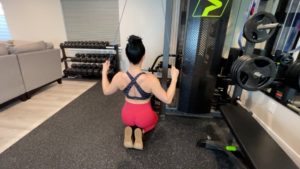 Banded Upper Back Pull Down
