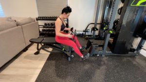 Cable Lat Row