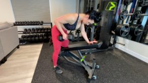 One Arm Dumbbell Row