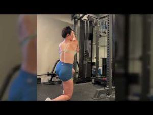 Single Arm Cable Lat Pull Around